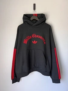 Sudadera con capucha polar Adidas Willy Chavarria - Talla XL - Negra - NUEVA - Imagen 1 de 8