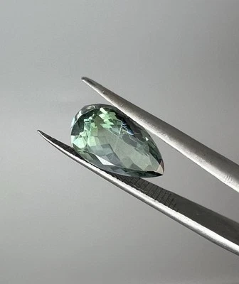 KUNZITE NATURALE 1,90CT taglio GOCCIA 6x11mm PIETRA PREZIOSA - Immagine 1 di 4