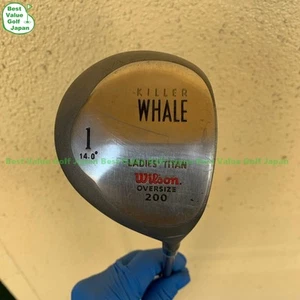 Used: Wilson KILLER WHALE 1W LADIES TITAN OVERSIZE 200 Original Shaft HS-3 #590 - Picture 1 of 12