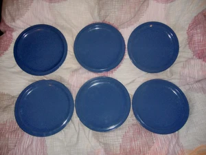 ❤️ 6 x Melitta Friesland ❤️ Ammerland ❤️ 24cm ❤️ Blau Ceracron Speiseteller - Bild 1 von 5