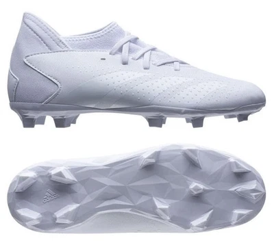 Botines de fútbol Adidas Predator Accuracy.3 FG zapatos blancos FZ6108 juvenil talla 6 Foto 1 de 4
