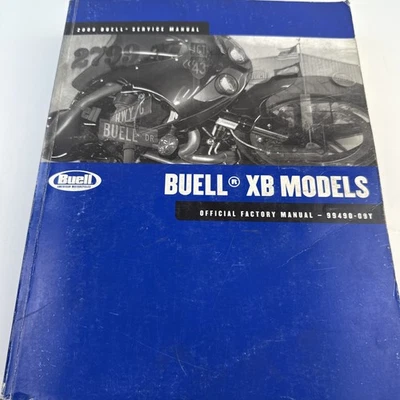 Manual de servicio Buell XB 2009 99490-09Y Foto 1 de 4