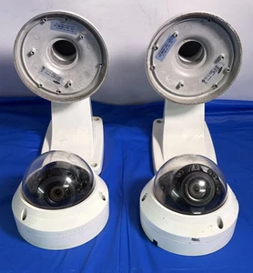 LOT OF 2x Samsung Network Camera W/Mounting Brackets Model: QNV-7080RN/EX - Picture 1 of 9