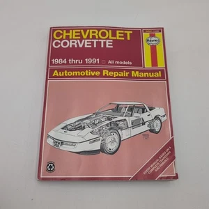 Haynes Chevrolet Corvette 1984 Thru 1991 Automotive Repair Manual 24041 (1336) - Bild 1 von 7