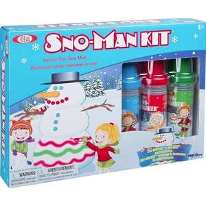 Ideal Sno-Marker Sno-Man Kit with Snowman Top Hat 0C8326BL 20 Piece Set MSRP $23 - Picture 1 of 4