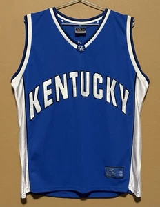 Vintage Colosseum Kentucky Wildcats #50 Basketball Jersey Blue - Mens Size XL - Picture 1 of 4