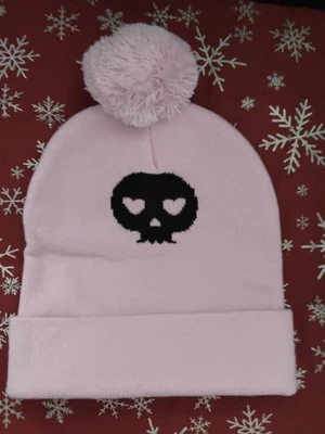 Gorro de Invierno Toque Sombreros Rosa Calavera Gorra Celebrate IT Hallowen Foto 1 de 2