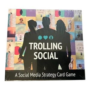 Trolling Social - Social Media Strategy Card Game SEALED New For 4-10 Players - Picture 1 of 2