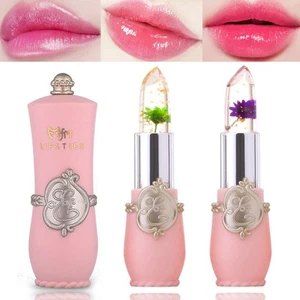 2 Pack Crystal Flower Jelly Lipstick,Magic Color Changing Lipstick,PH Clear T... - Picture 1 of 8