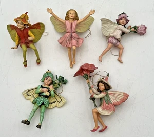 CICELY BARKER FLOWER FAIRIES NASTURIUM, WILLOW HERB, BOX TREE, PHLOX, CANTERBURY - Picture 1 of 15