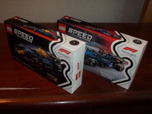 LEGO SPEED CHAMPIONS: Oracle Red Bull and WILLIAMS FW46 F1 BOX ONLY - Picture 1 of 4