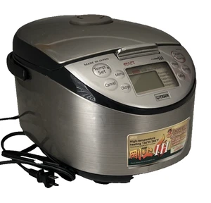 Tiger JKH-G18U Arrocera Calentador 10 Tazas 1400W Hecho en Japón Acero Inoxidable SOLO UNIDAD - Imagen 1 de 12