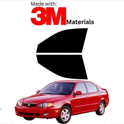 Tinte de ventana precortado para Kia Spectra Sedán 02-03 color estable cerámica hecho con 3M Foto 1 de 4