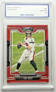 2021 Panini Playbook #88 Tom Brady Red - BMG 10 - Bild 1 von 2