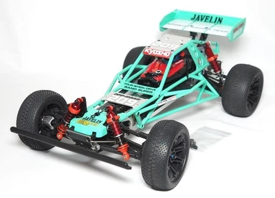 Kyosho Javelin 4WD Racing Buggy 1/10 Vintage Off-Road RC Car - Image 1 of 4