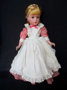 Muñeca Meg Madame Alexander 14" Plástico Duro Años 40-50 Mujer Pequeña Todo Original - Imagen 1 de 22
