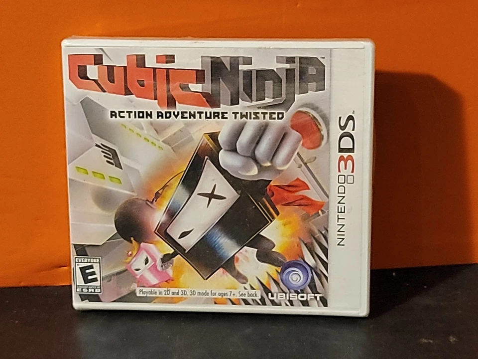 Cubic Ninja (Nintendo 3DS 2011) Complete CIB Ubisoft