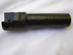 Unused Iscar E90 D.1.00-W.75 Indexable End Mill 2 Flute Machinist Tool - Picture 1 of 6
