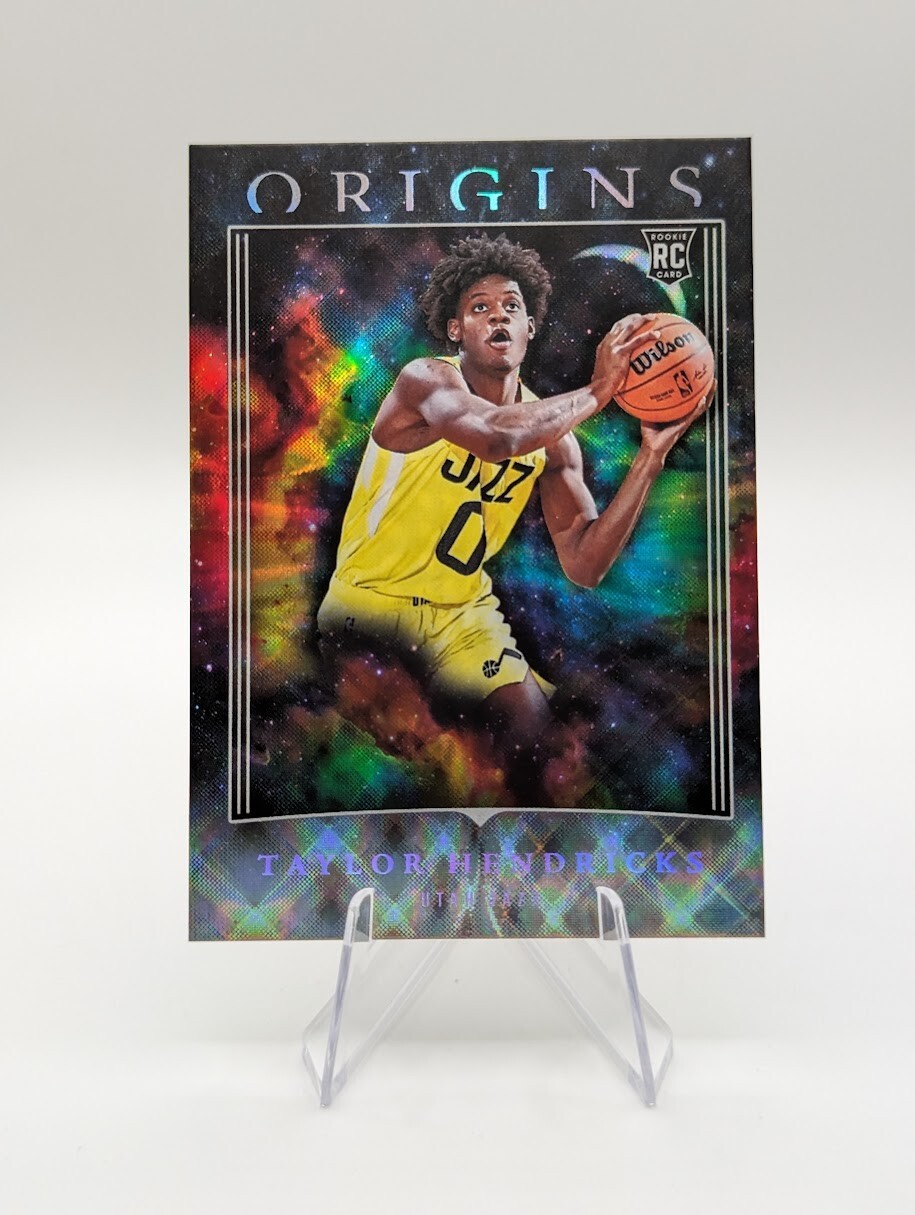 Taylor Hendricks 2023-24 Panini Origins Cosmos H2 Case Hit SSP RC #16 Jazz