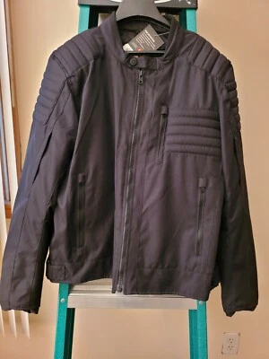 First Classics Mens Black FIM285TEX Long Sleeve Motorcycle Jacket Size XL - Image 1 of 4