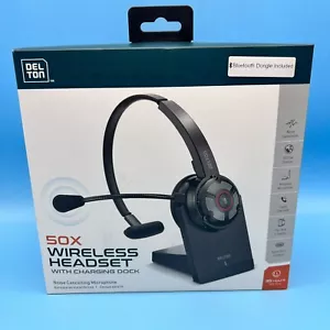 Delton 50X kabelloses Bluetooth Mono Headset mit Dongle - Bild 1 von 3