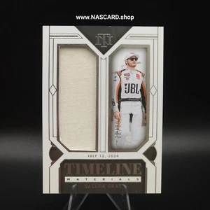 2024 Panini National Treasures Timeline Materials Taylor Gray /99 - Picture 1 of 2