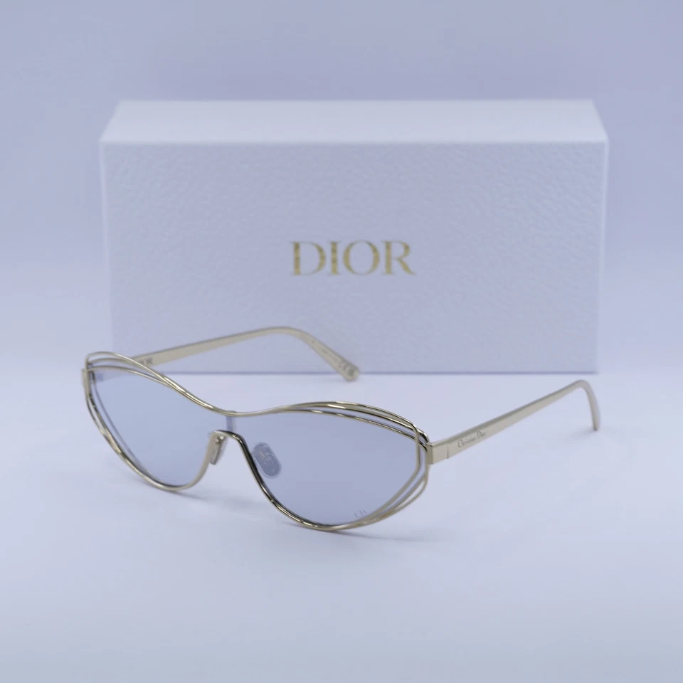 Dior FILDIOR M1U B0A4 Gold/Silver Mirror 141-0-140 Sunglasses Authentic