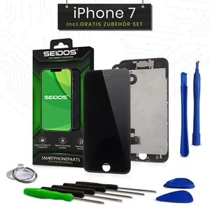 Ecran pour iPhone 7 avec Vitre LCD RETINA PRÉMONTÉ Complet Avant NOIR NEUF - Photo 1 sur 5