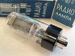 Tubo de vacío ruso 6P3S 6П3С ~EL39, ~6L6G haz de salida potencia audio Tetrodo Nos - Imagen 1 de 10