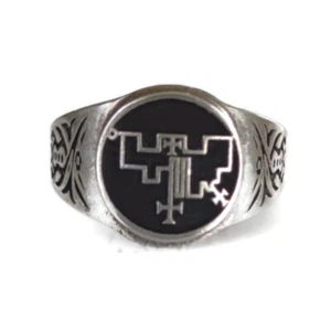 #47 Vual Demon Seal Ring from Key of Solomon Ars Goetia + Optional pendant - Picture 1 of 10