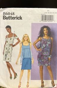 Butterick B6048 Size 16-24 dress pattern - Picture 1 of 2