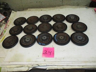 1973 John Deere 400 Snowmobile 15 Rear Suspension Bogie Wheels Foto 1 de 2