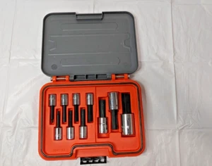 Proto 10 Piece Hex Socket Set Chrome 3/8" & 1/2" Drive J52210H - Picture 1 of 6