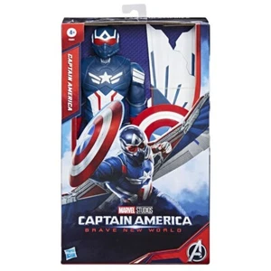 Marvel Capitán América: Brave New World Titan Hero Series Deluxe Capitán América - Imagen 1 de 4