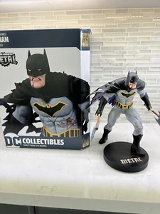 DC Comics Designer Series Batman Metal Greg Capullo Statue Used - Picture 1 of 13