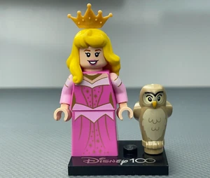 LEGO Princess Aurora Disney 100 Minifigure CMF 71038 Figure Sleeping Beauty Owl - Picture 1 of 10