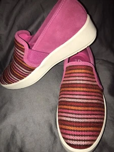 Clarks Collection Double Gore Slipper Layton Petal Fuchsia - Bild 1 von 7