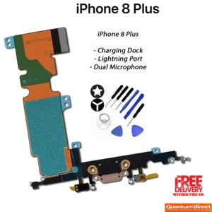 iPhone 8 Plus Ladestation Port / Dual Mikrofon Ersatz - Bild 1 von 5