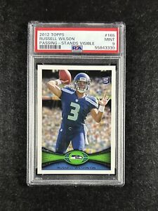 RUSSELL WILSON 2012 TOPPS Rookie RC #165 PSA 9