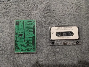 Age Of Aggression Cassette Tape Demo Self Released Heavy Metal Thrash 1994 90s - Picture 1 of 12