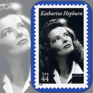 2010 Katharine Hepburn 16. Legends of Hollywood Single NEUWERTIG - ECHT Briefmarke #4461 - Bild 1 von 2