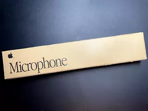 Vintage 1991 Apple Computer Inc. Microphone 699-5073-B NEW OLD STOCK - Picture 1 of 3