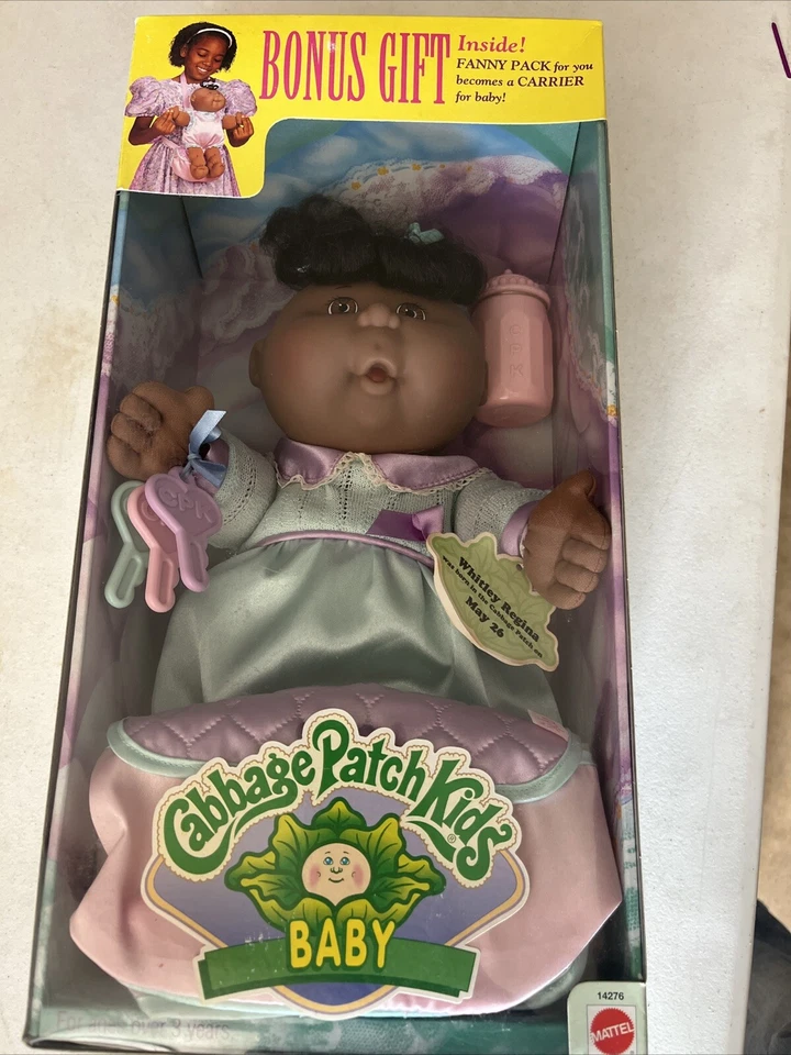 Mattel 1995 Cabbage Patch Kids Baby Ashleigh Dawn A/a Doll