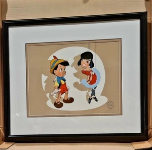 WALT DISNEY WORLD ART SERICEL "PINOCCHIO MARIONETTE" 12K2PIN040 New in Box Mint - Picture 1 of 5