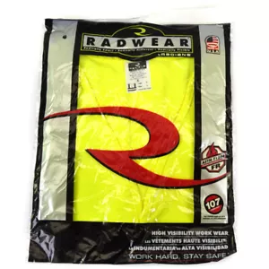 Radians Radwear Gilet di Sicurezza Antizip Chiusura Alta Visibilità Tipo R Classe 2 - XL - Foto 1 di 3