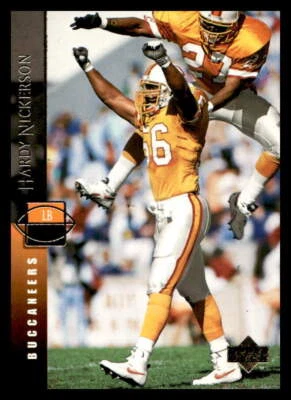 1994 Upper Deck #327 Hardy Nickerson   Tampa Bay Buccaneers - Image 1 of 2