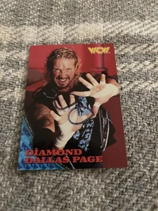 Diamond Dallas Page DDP Autograph Signed Card WwE Wcw Wwf Wrestling - Picture 1 of 2