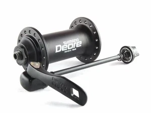 Shimano Deore Front Hub 32h Black HB-M510 with QR axle and skewer, MTB, new - Picture 1 of 2