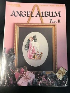 Cross Stitch Pattern Booklet: Angel Album Part 2 (Carol Emmer, Leisure Arts) - Picture 1 of 1