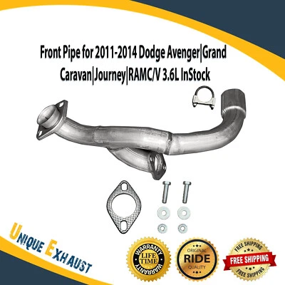 Front Pipe for 2011-2020 Dodge Avenger|Grand Caravan|Journey|RAMC/V 3.6L InStock - Image 1 of 4